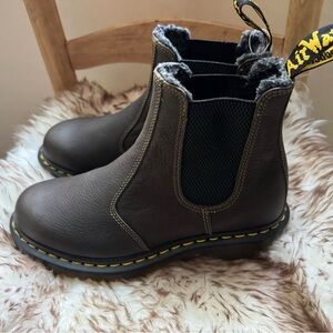 Dr. Martens Brown Ankle Boots